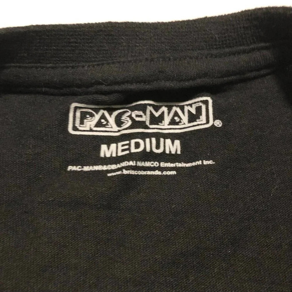 Pac Man Video Game T Shirt Size Medium Womens Pacman Top Bandai Namco - Picture 10 of 16